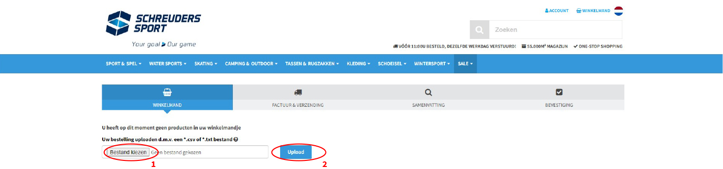 CSV Upload