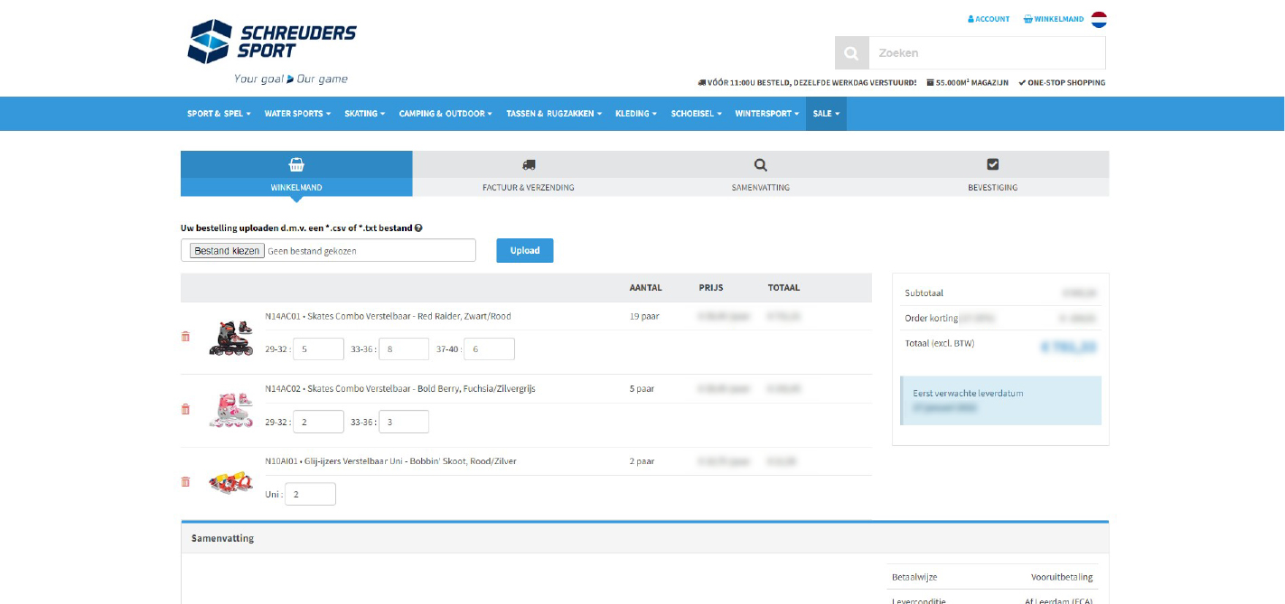 CSV Upload