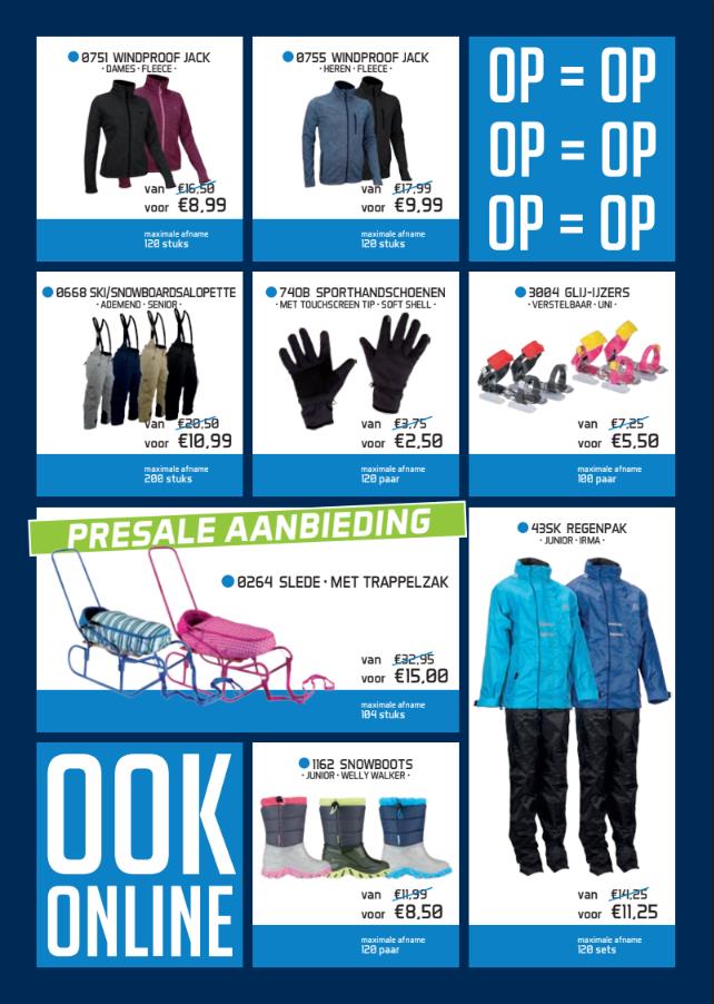 pre-sale 2018 flyer