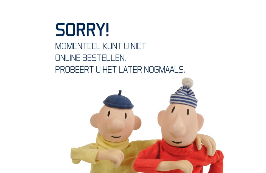 Online orders niet beschikbaar